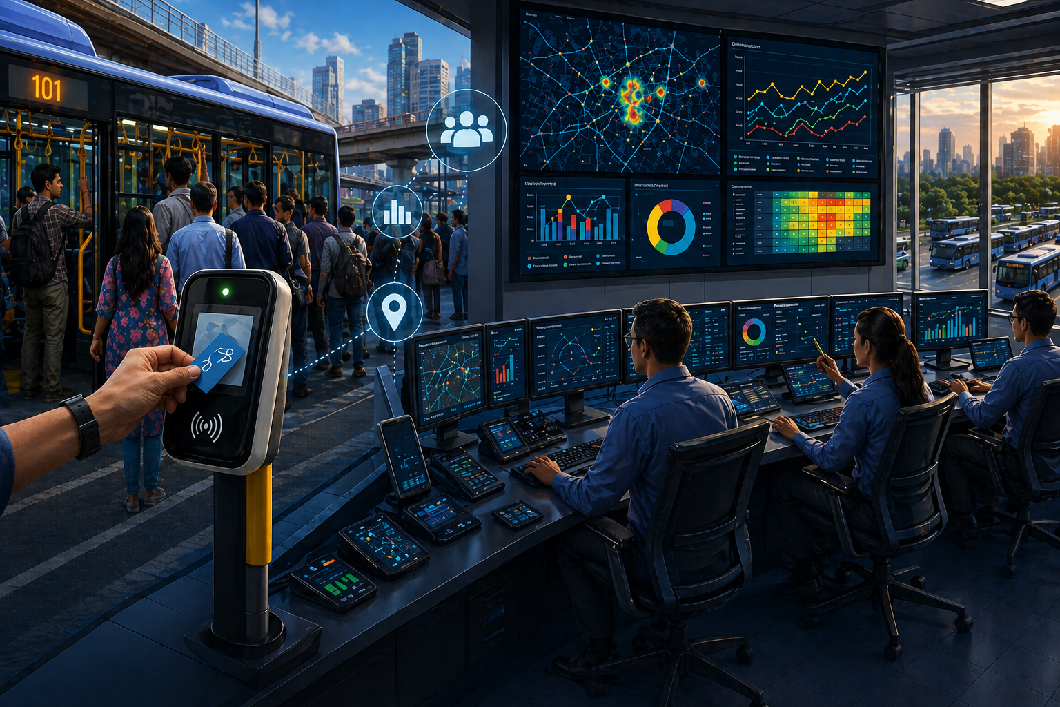 How AFC Systems Help Transport Authorities Track Passenger Demand Accurately