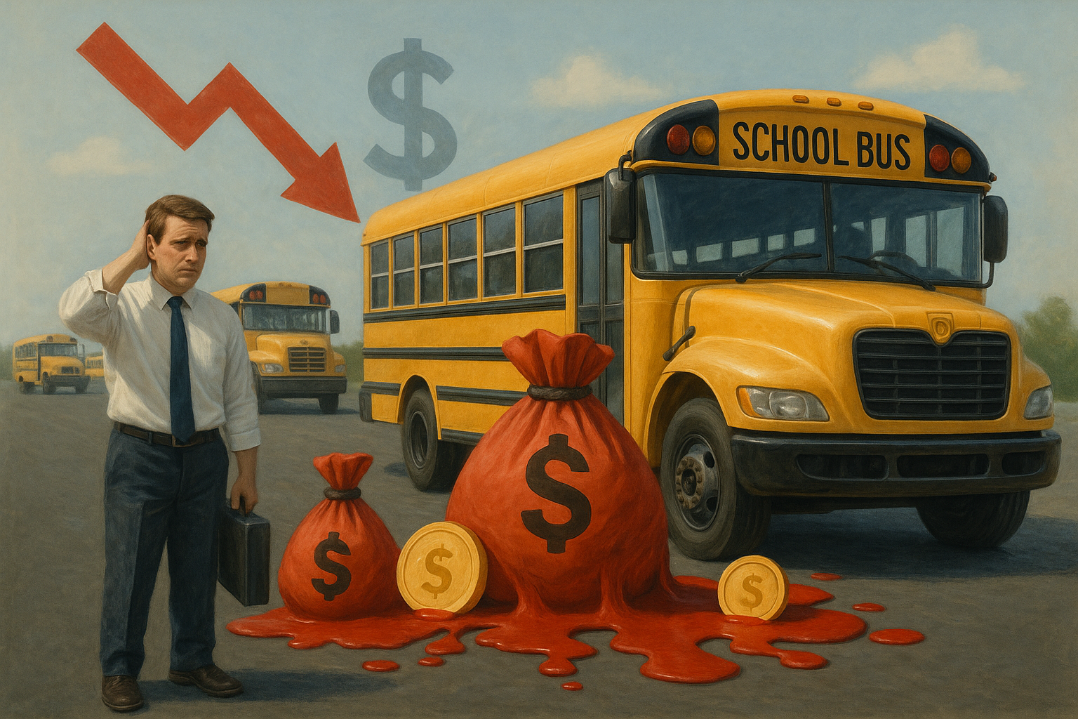 Why School Bus Fleets Are Bleeding Money – And How to Stop It