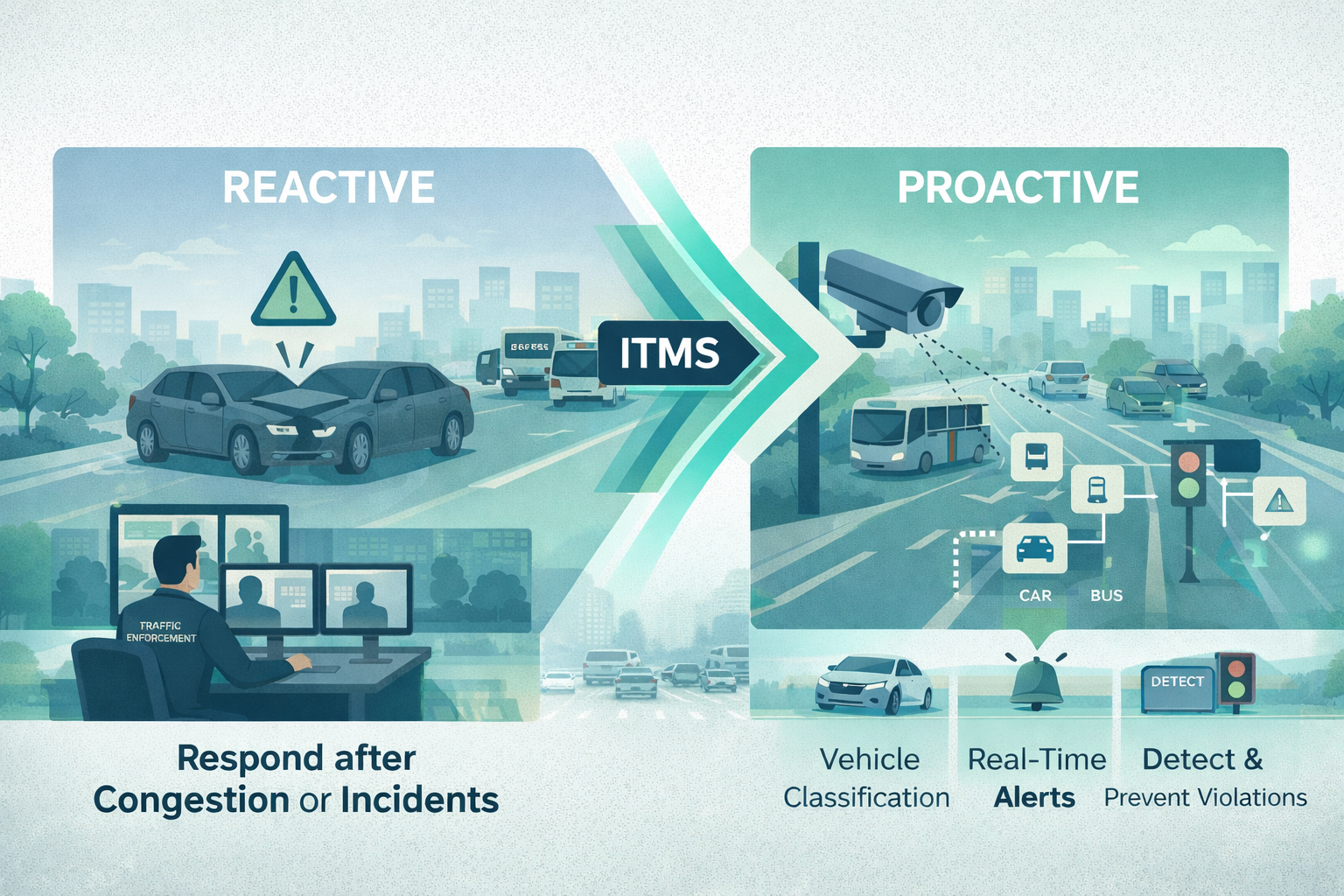 From Reactive to Proactive: How ITMS Transforms Urban Traffic Control