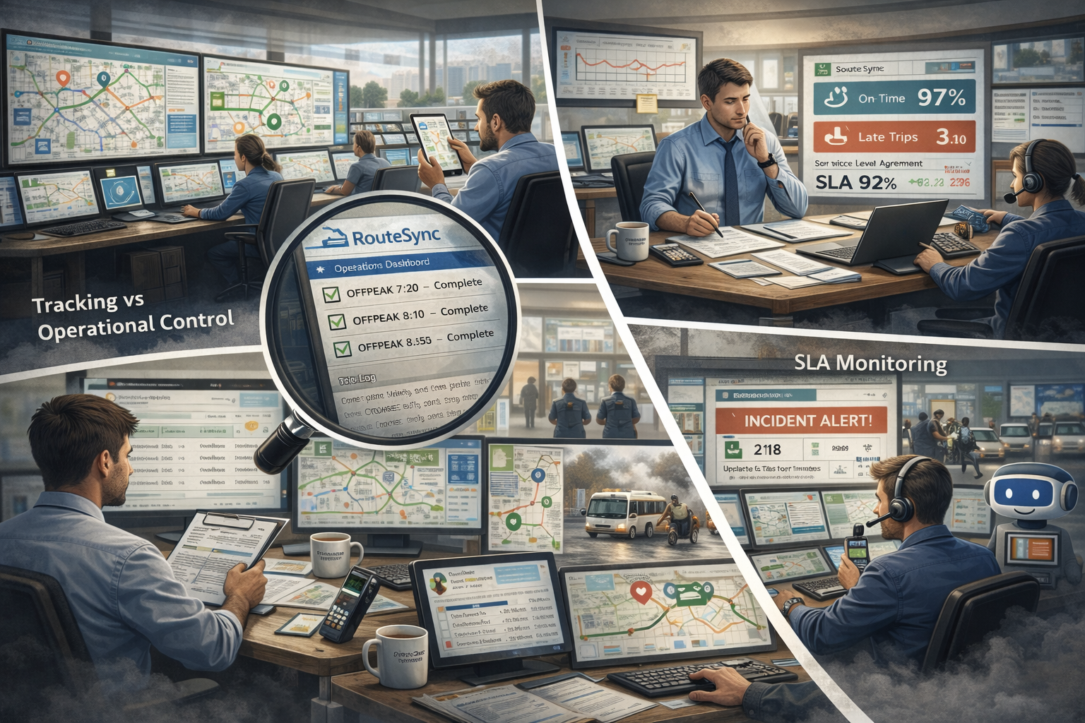 Real-Time Tracking in Public Transport: From Visibility to Operational Control