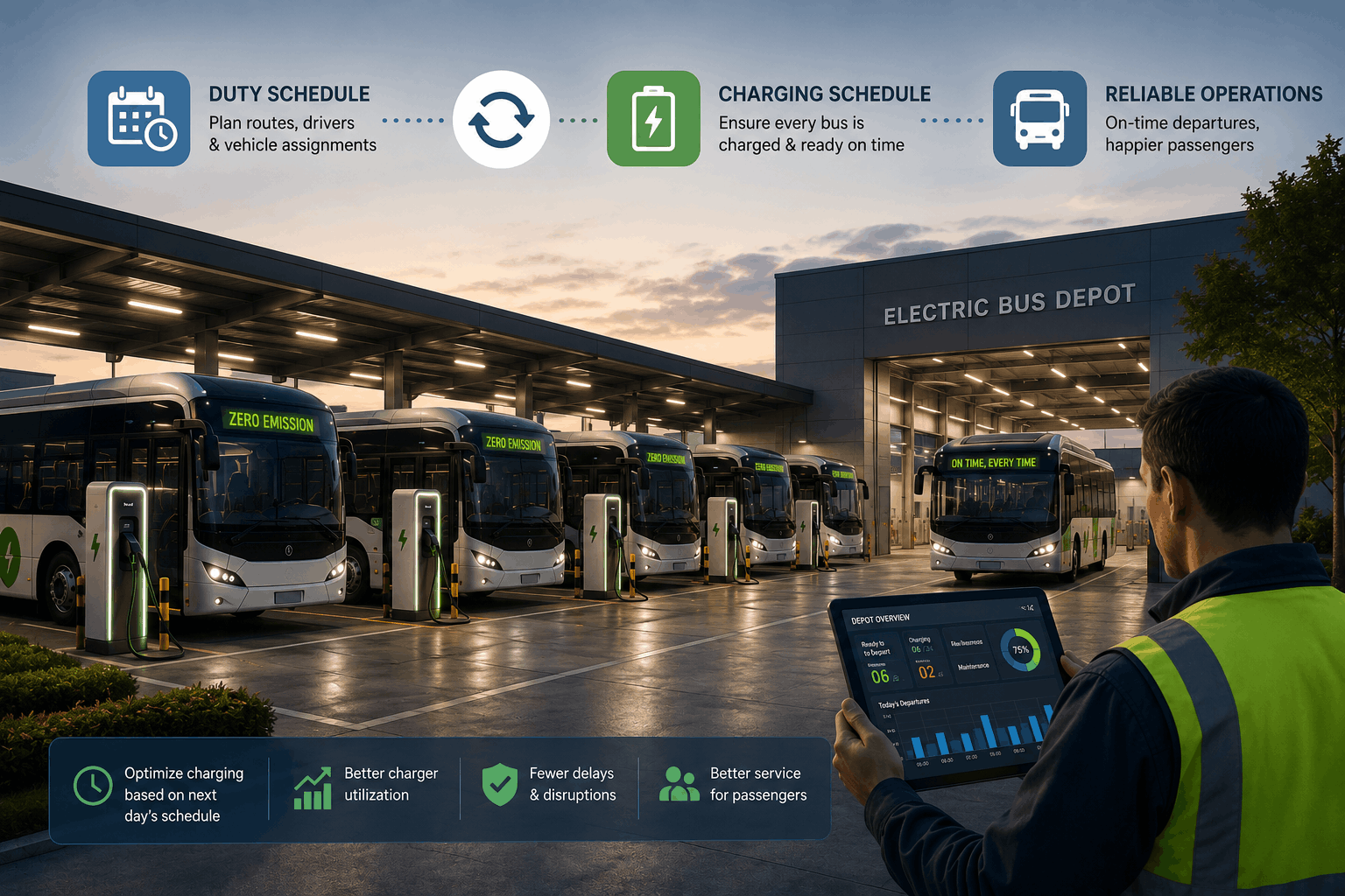 Charging Schedules vs. Duty Schedules: Why Every eBus Depot Needs Both