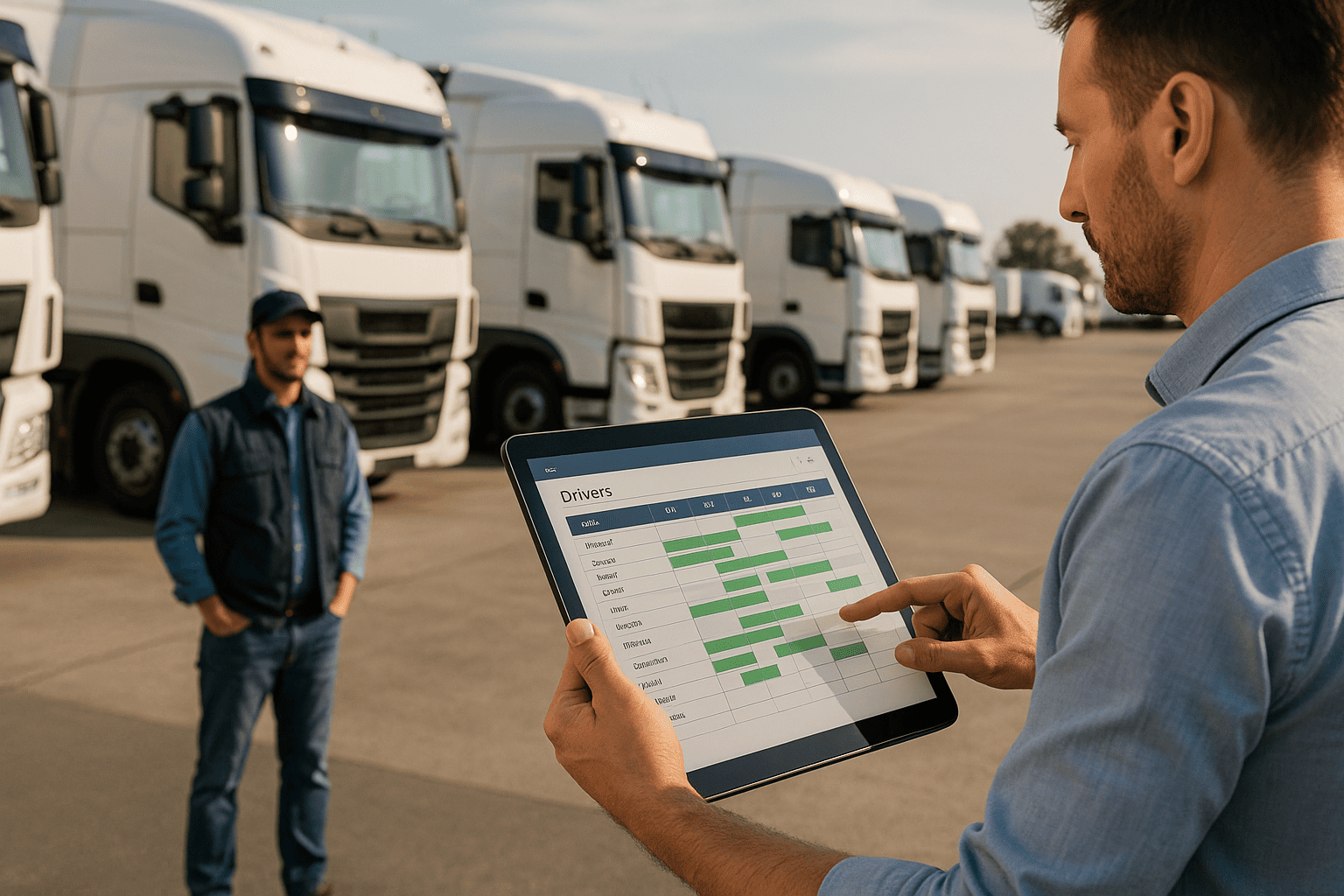 Benefits of Driver Rostering in Fleet Management 