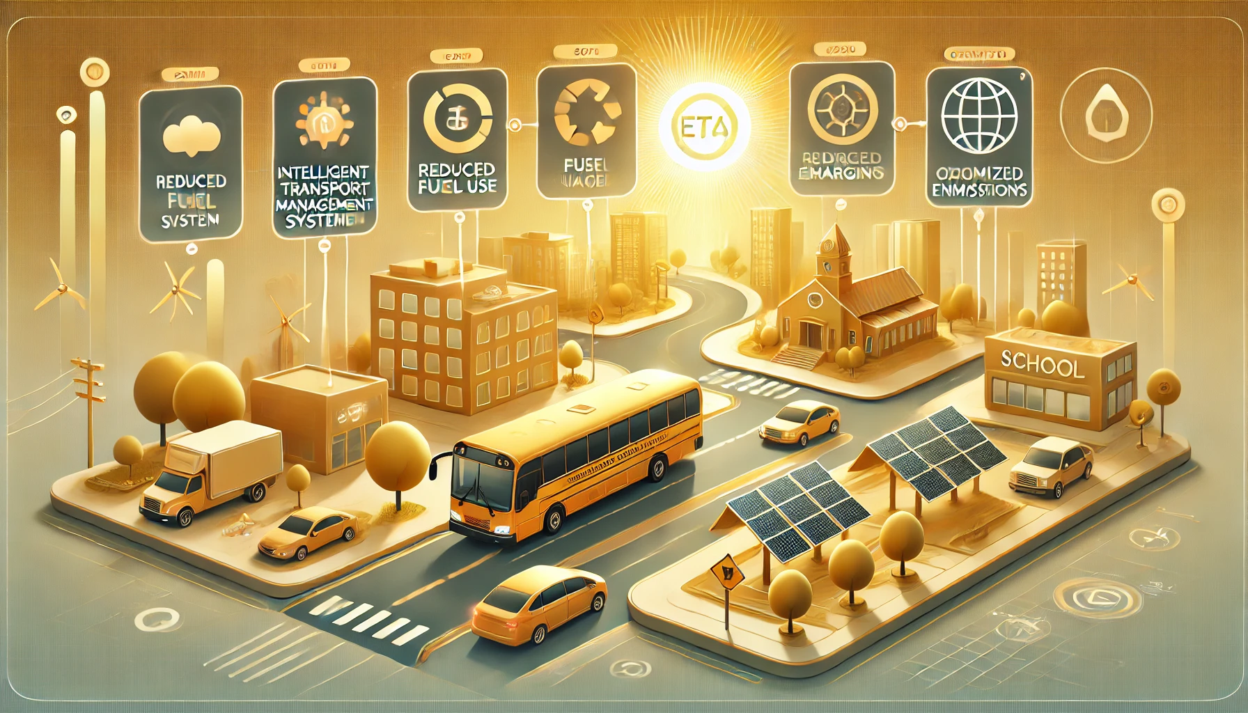 How ITMS Aids Sustainable Fleet Management: Lowering Fuel Consumption and Emissions? 