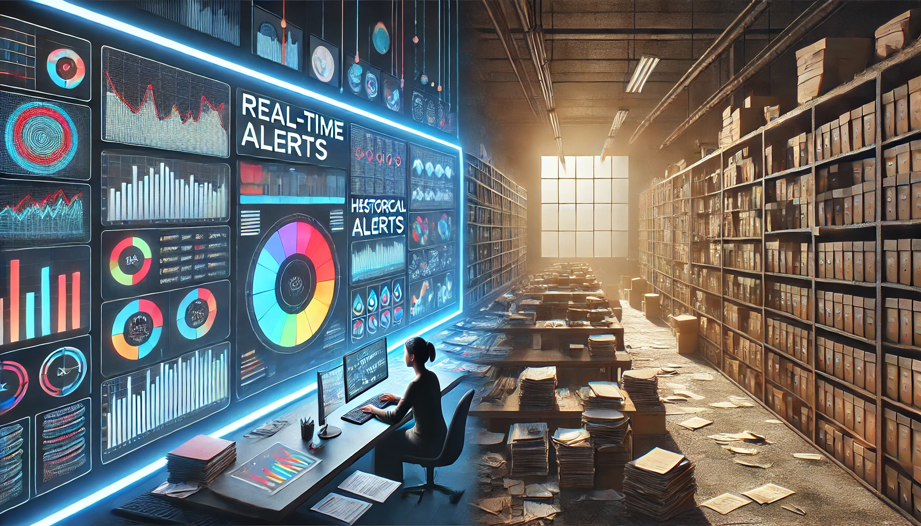 The Value of Real-Time Alerts over Historical Reports 