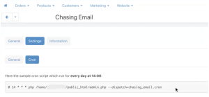 Customer Chasing Emails Addon for CS Cart