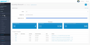 Quantity Discount Module for OpenCart 4