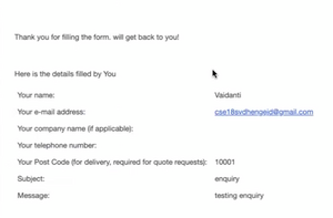 Form Auto Responder Addon for Cs Cart