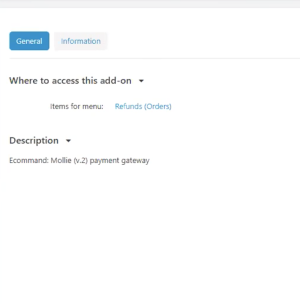 Mollie payment gateway kit for Cs Cart