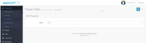 Pop-up Sales Module for Opencart 4