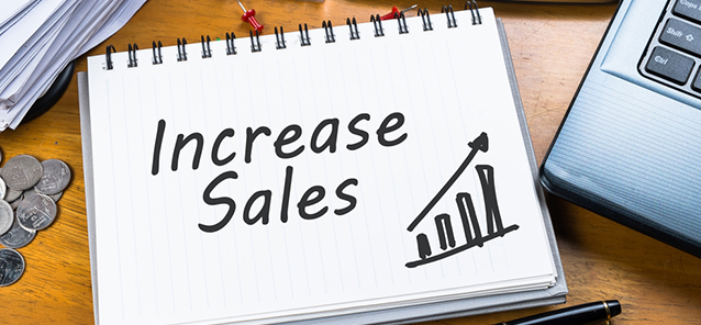 Increase in the sale