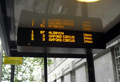 Bus Stop Display