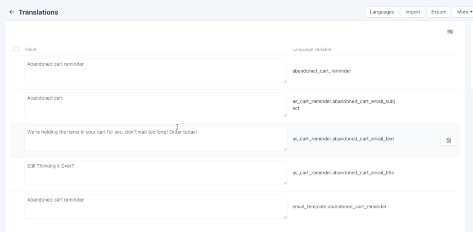 Abandoned Cart Reminder Addon for CS-Cart — screenshot 6