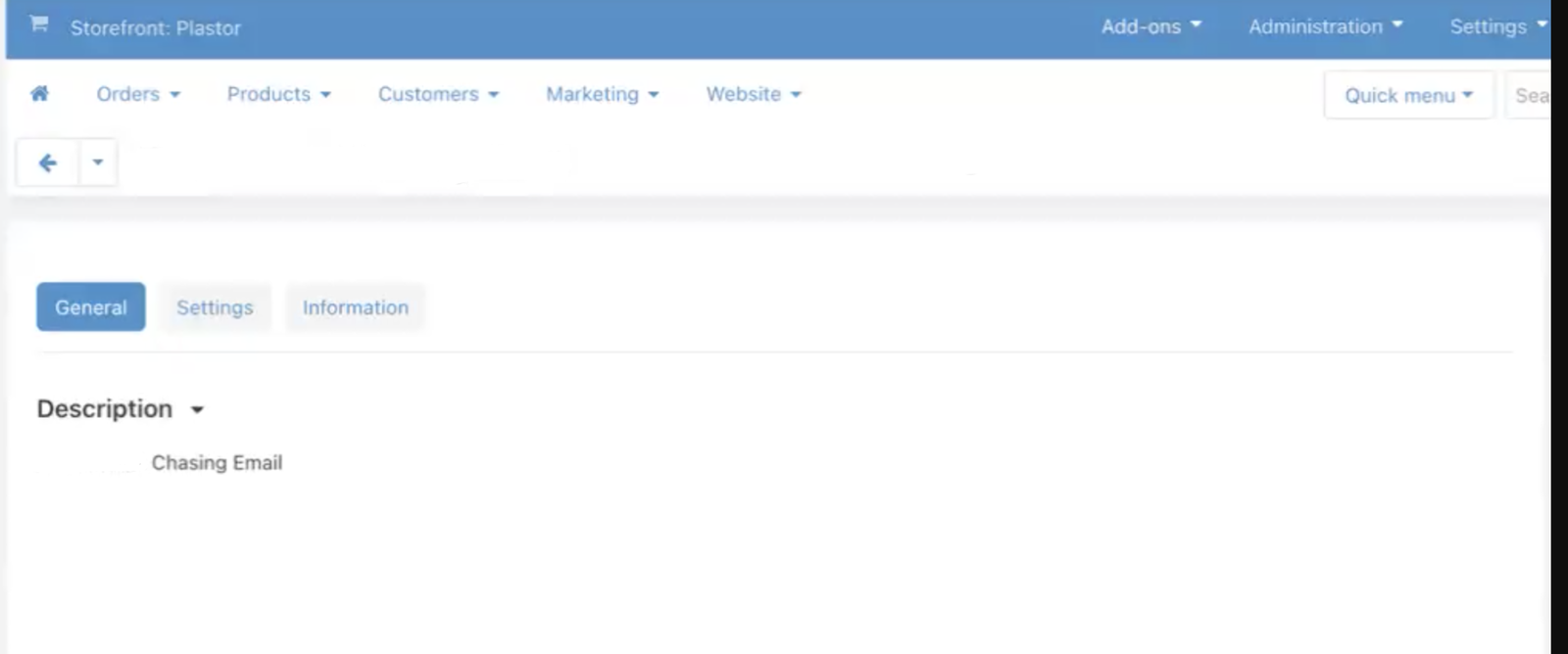 Customer Chasing Emails Addon for CS-Cart — screenshot 5