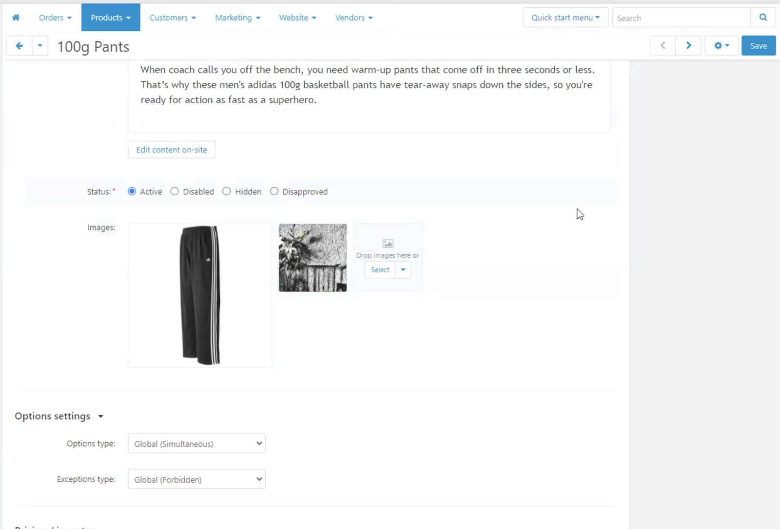 Image Optimizer Addon for CS-Cart — screenshot 1