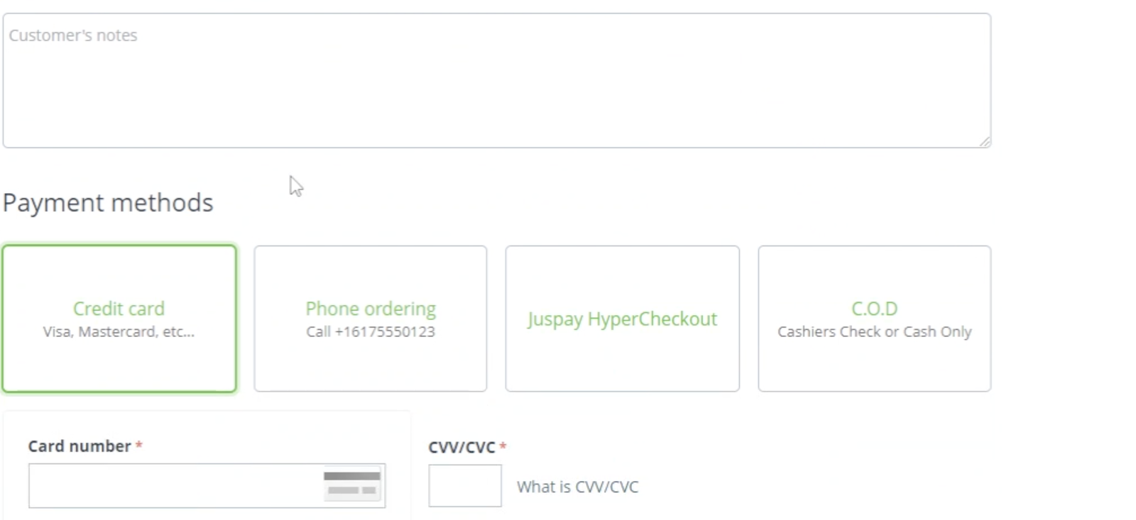 Juspay Payment Gateway for CS-Cart — screenshot 1