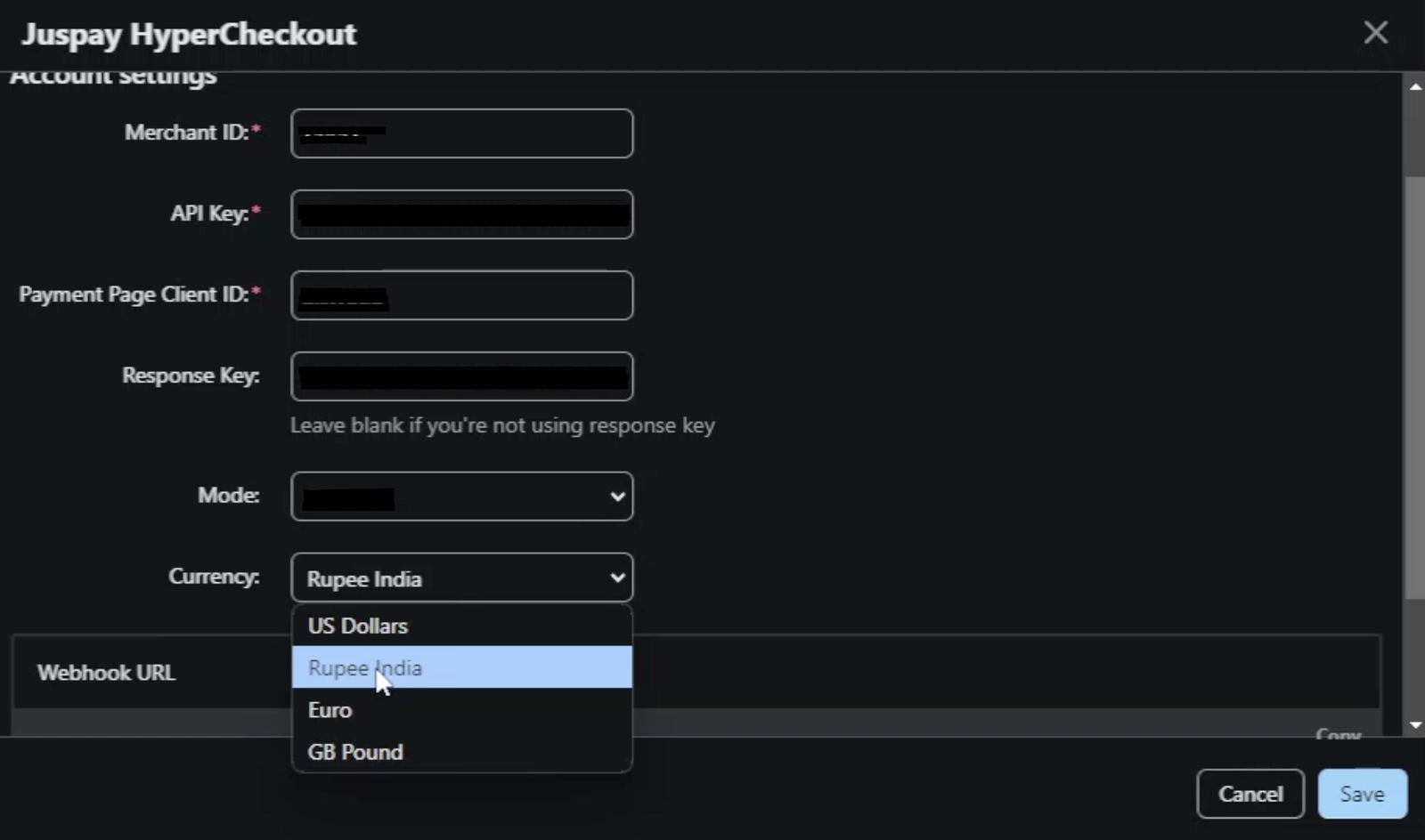 Juspay Payment Gateway for CS-Cart — screenshot 2