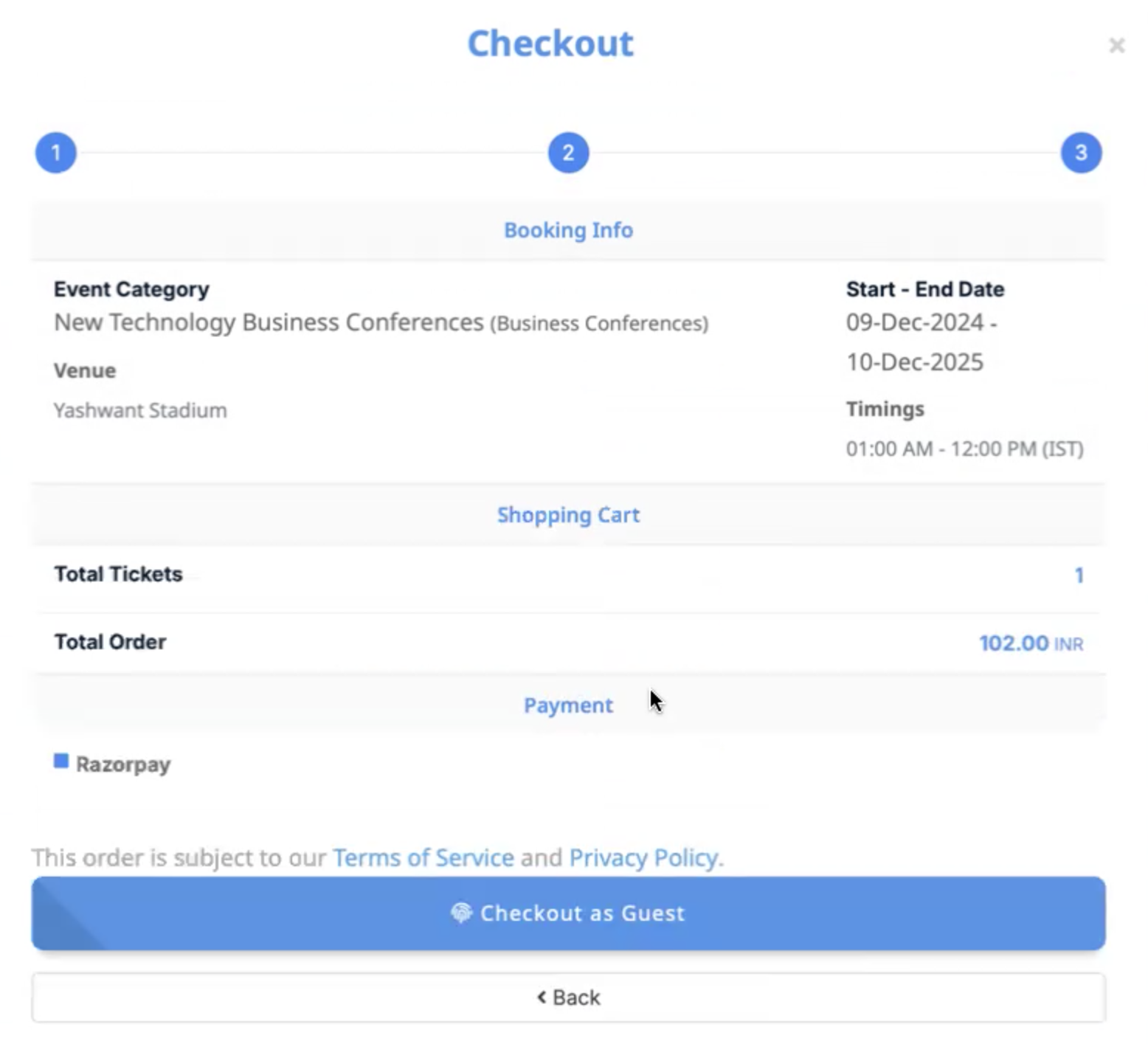 Razorpay Payment Gateway Addon for CS-Cart — screenshot 4