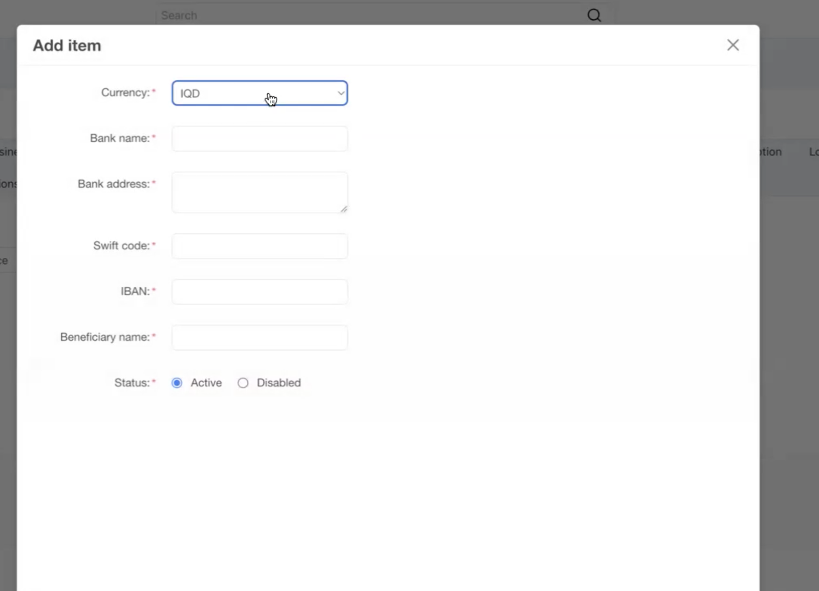 Vendor Multi Bank Account Addon for CS-Cart — screenshot 3