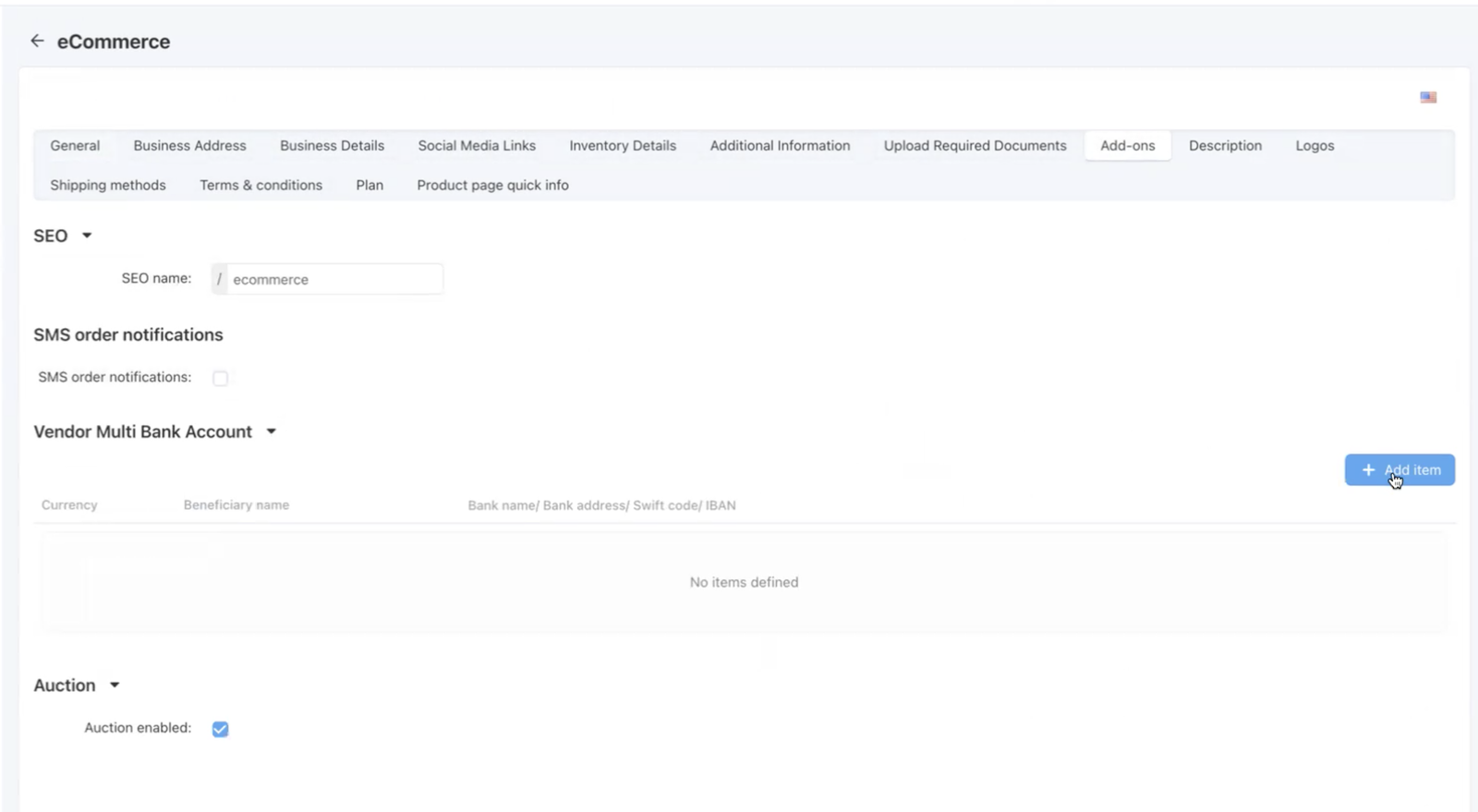 Vendor Multi Bank Account Addon for CS-Cart — screenshot 4